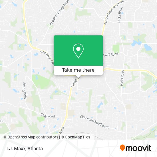 T.J. Maxx map