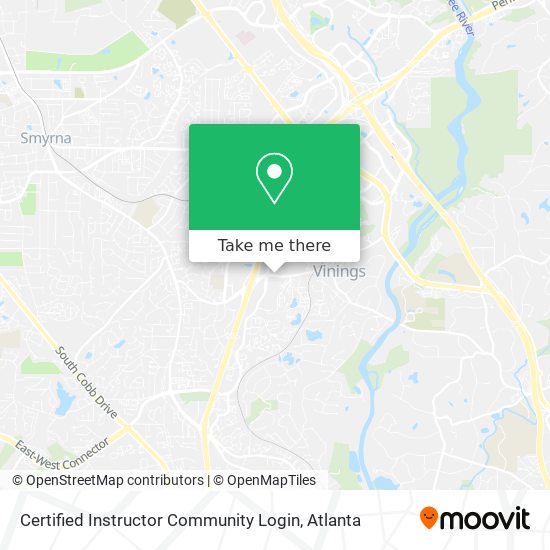 Certified Instructor Community Login map