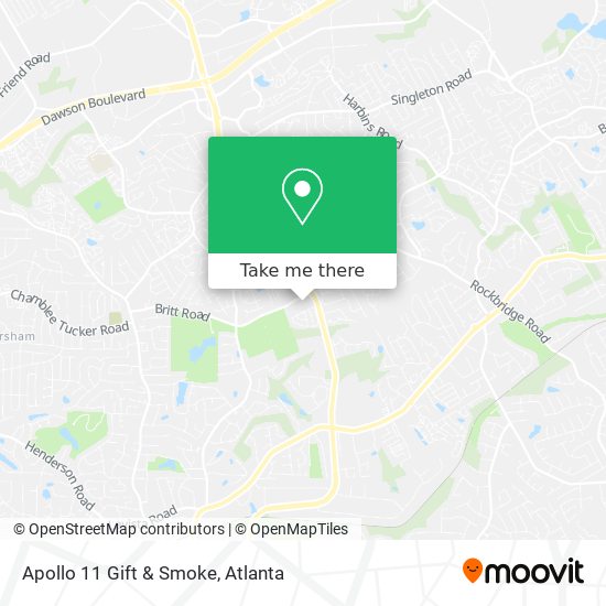 Apollo 11 Gift & Smoke map