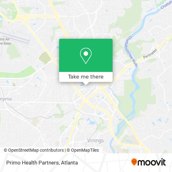 Primo Health Partners map