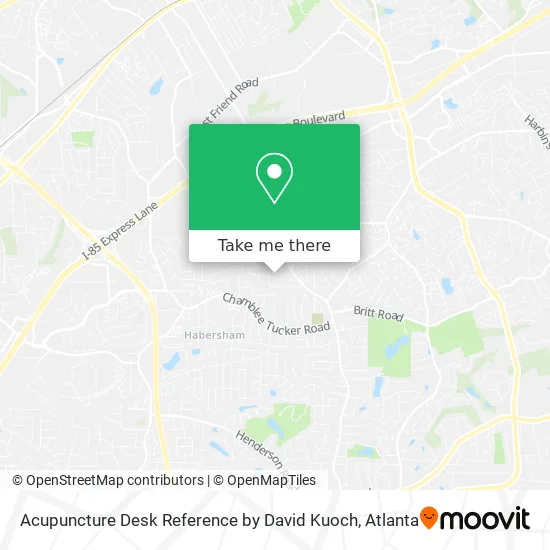 Acupuncture Desk Reference by David Kuoch map