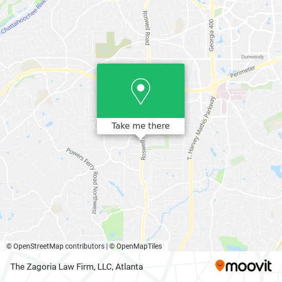 The Zagoria Law Firm, LLC map