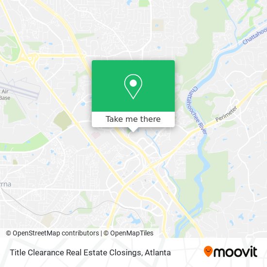 Mapa de Title Clearance Real Estate Closings