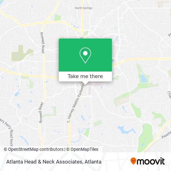 Mapa de Atlanta Head & Neck Associates