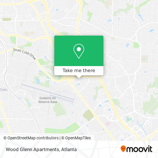 Wood Glenn Apartments map