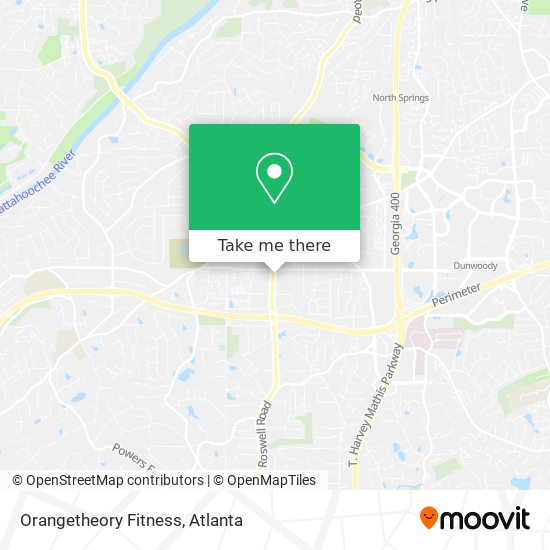 Orangetheory Fitness map