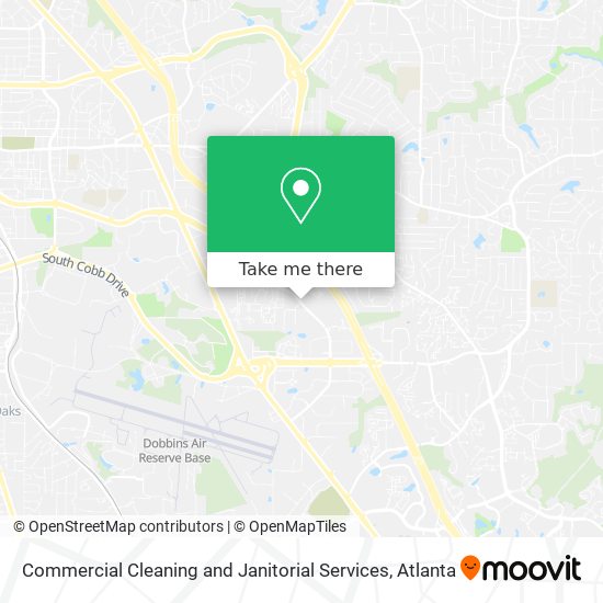 Mapa de Commercial Cleaning and Janitorial Services