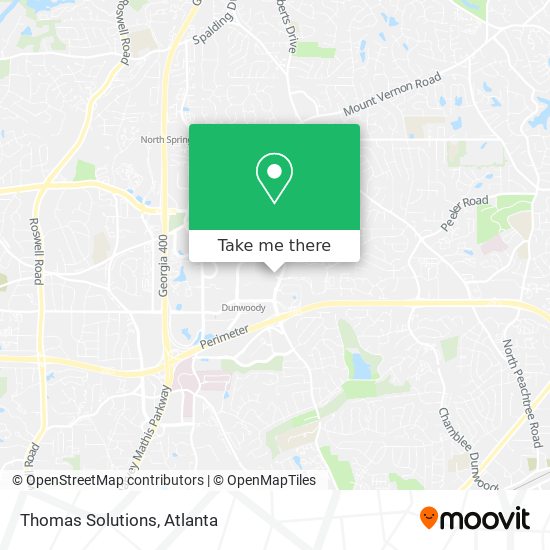 Mapa de Thomas Solutions