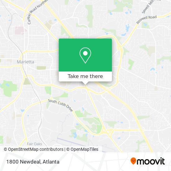 Mapa de 1800 Newdeal