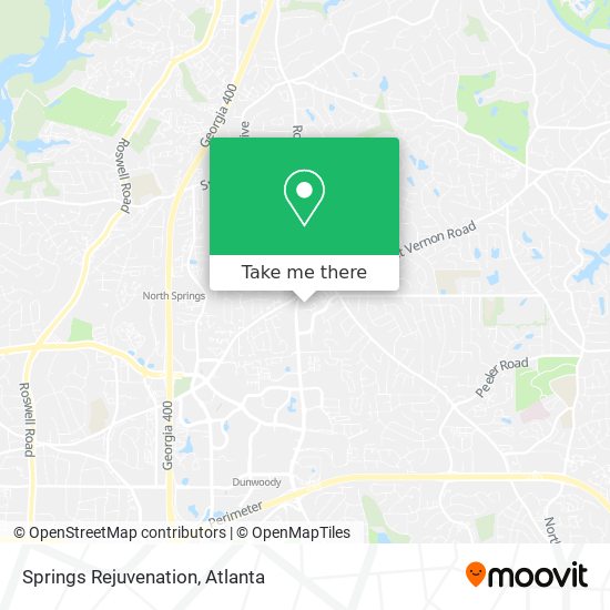 Mapa de Springs Rejuvenation