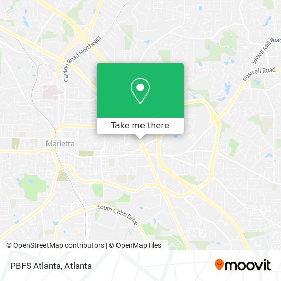 Mapa de PBFS Atlanta