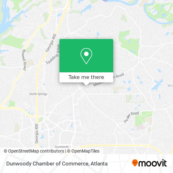 Mapa de Dunwoody Chamber of Commerce