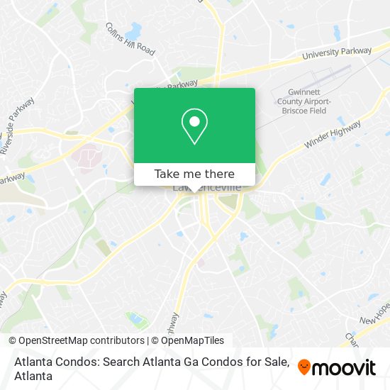 Mapa de Atlanta Condos: Search Atlanta Ga Condos for Sale
