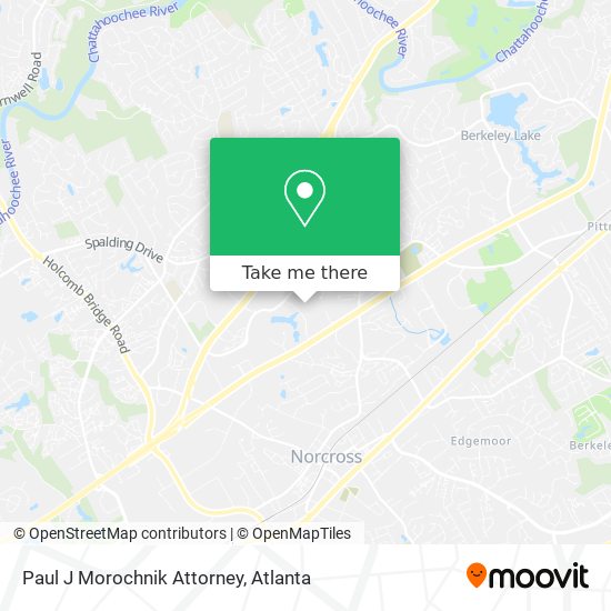 Paul J Morochnik Attorney map