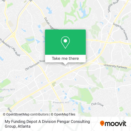 My Funding Depot A Division Pengar Consulting Group map
