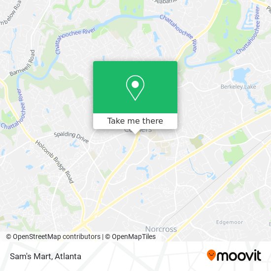 Sam's Mart map