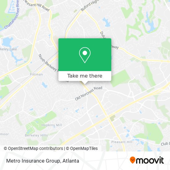 Metro Insurance Group map