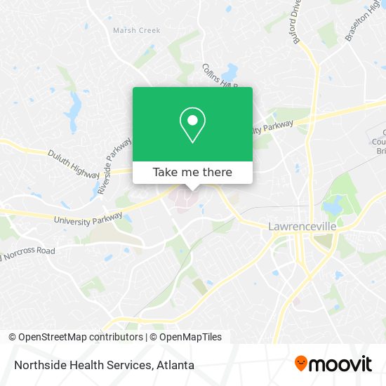 Mapa de Northside Health Services