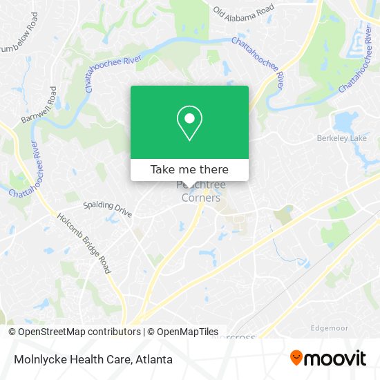 Molnlycke Health Care map