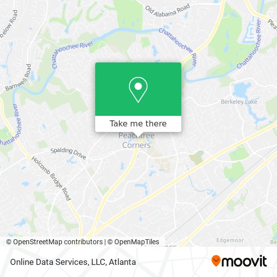 Mapa de Online Data Services, LLC