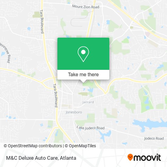 M&C Deluxe Auto Care map