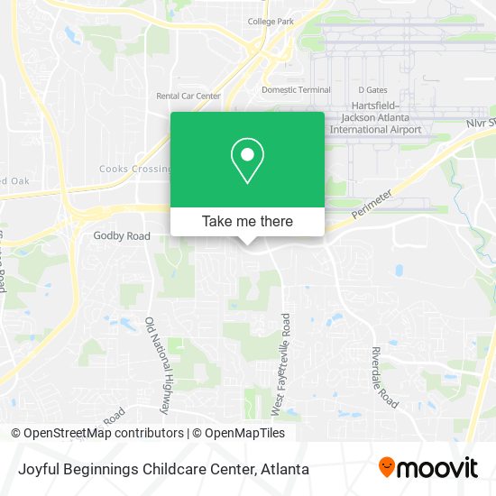 Mapa de Joyful Beginnings Childcare Center