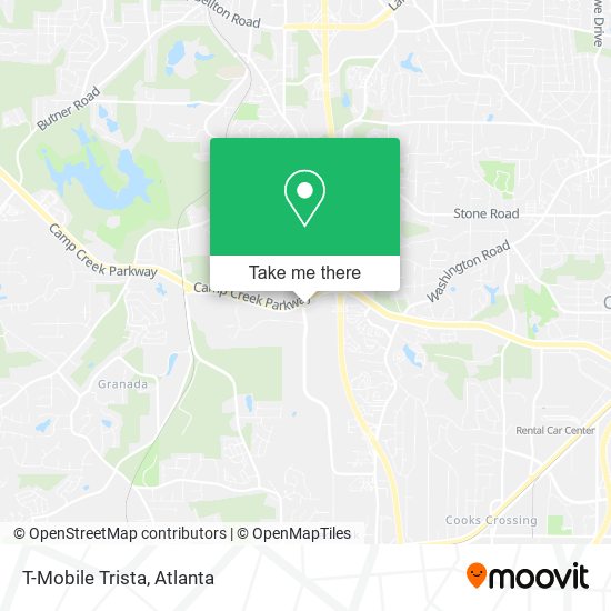 T-Mobile Trista map