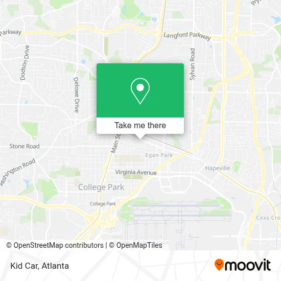 Kid Car map