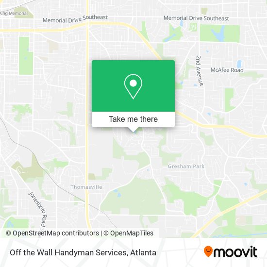 Off the Wall Handyman Services map