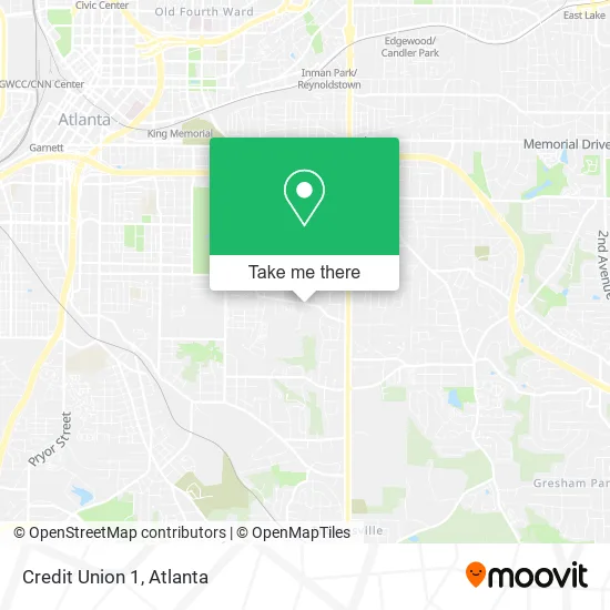 Credit Union 1 map