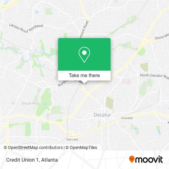 Credit Union 1 map