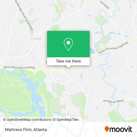 Mapa de Mattress Firm