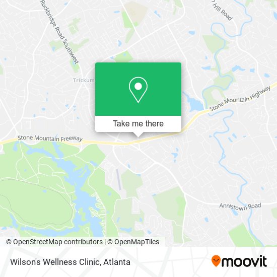 Wilson's Wellness Clinic map