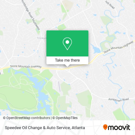 Speedee Oil Change & Auto Service map