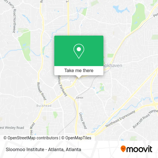 Sloomoo Institute - Atlanta map