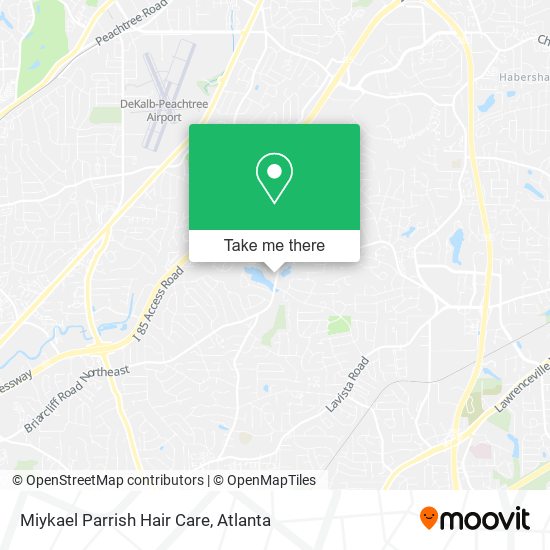 Miykael Parrish Hair Care map