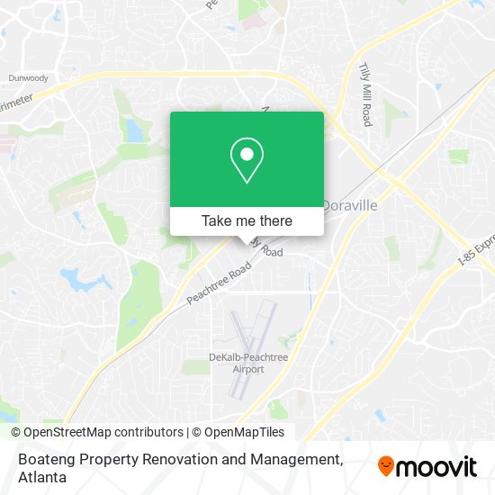 Mapa de Boateng Property Renovation and Management