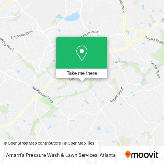 Amarri's Pressure Wash & Lawn Services map