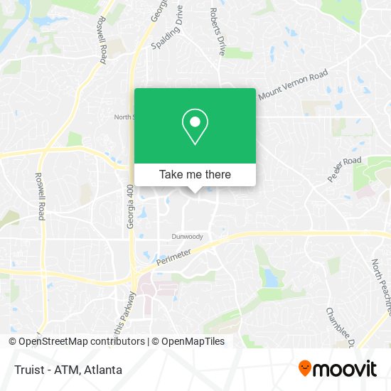 Truist - ATM map
