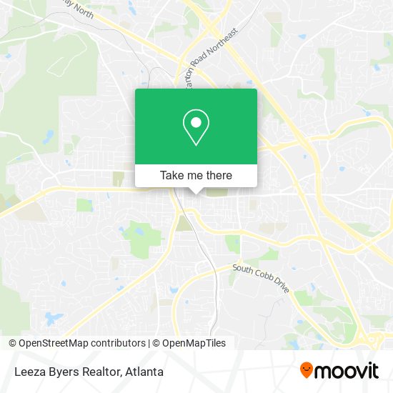 Leeza Byers Realtor map