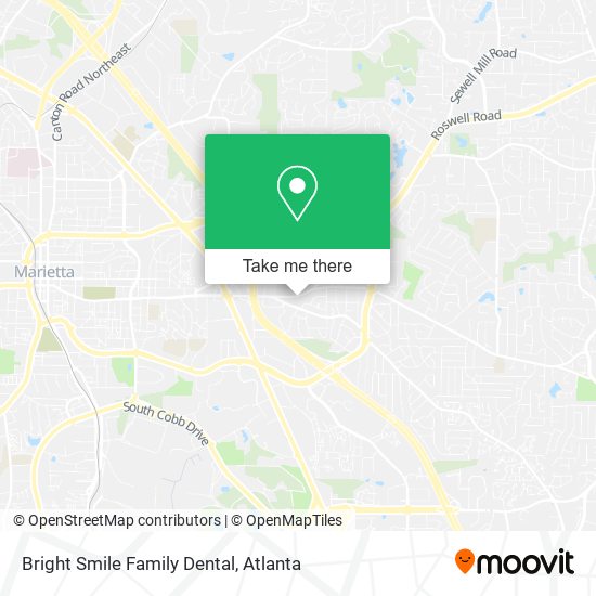 Mapa de Bright Smile Family Dental