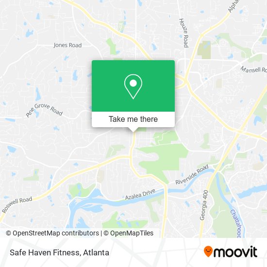 Safe Haven Fitness map