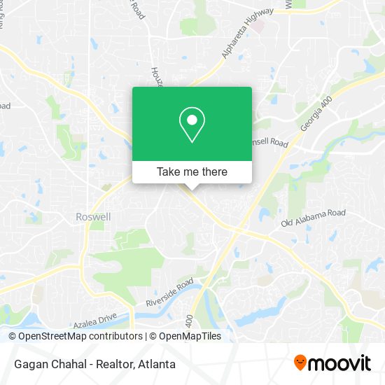 Gagan Chahal - Realtor map