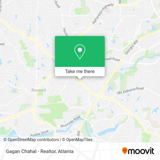 Gagan Chahal - Realtor map
