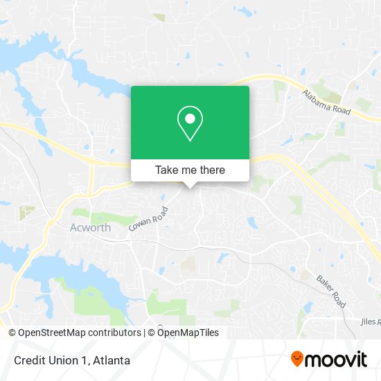 Credit Union 1 map