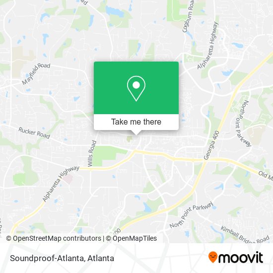 Soundproof-Atlanta map