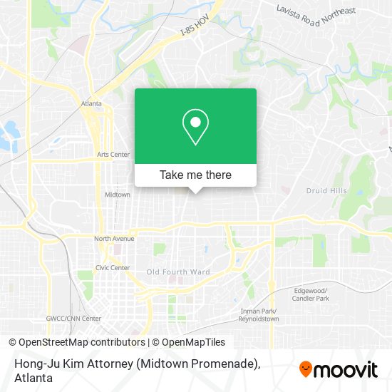 Hong-Ju Kim Attorney (Midtown Promenade) map