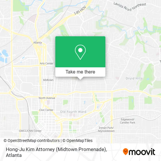 Mapa de Hong-Ju Kim Attorney (Midtown Promenade)