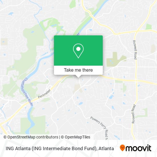 ING Atlanta (ING Intermediate Bond Fund) map