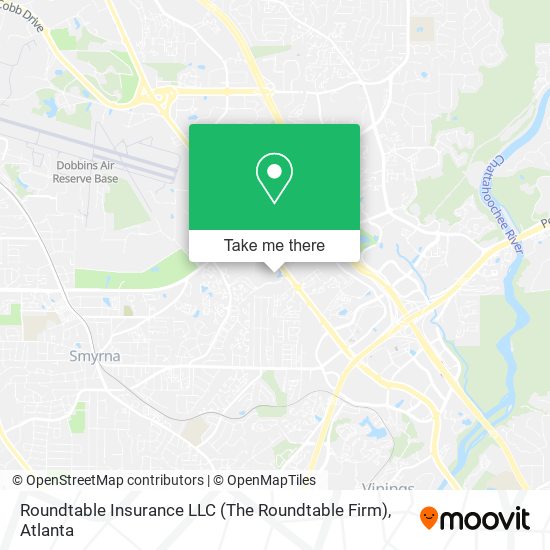 Mapa de Roundtable Insurance LLC (The Roundtable Firm)